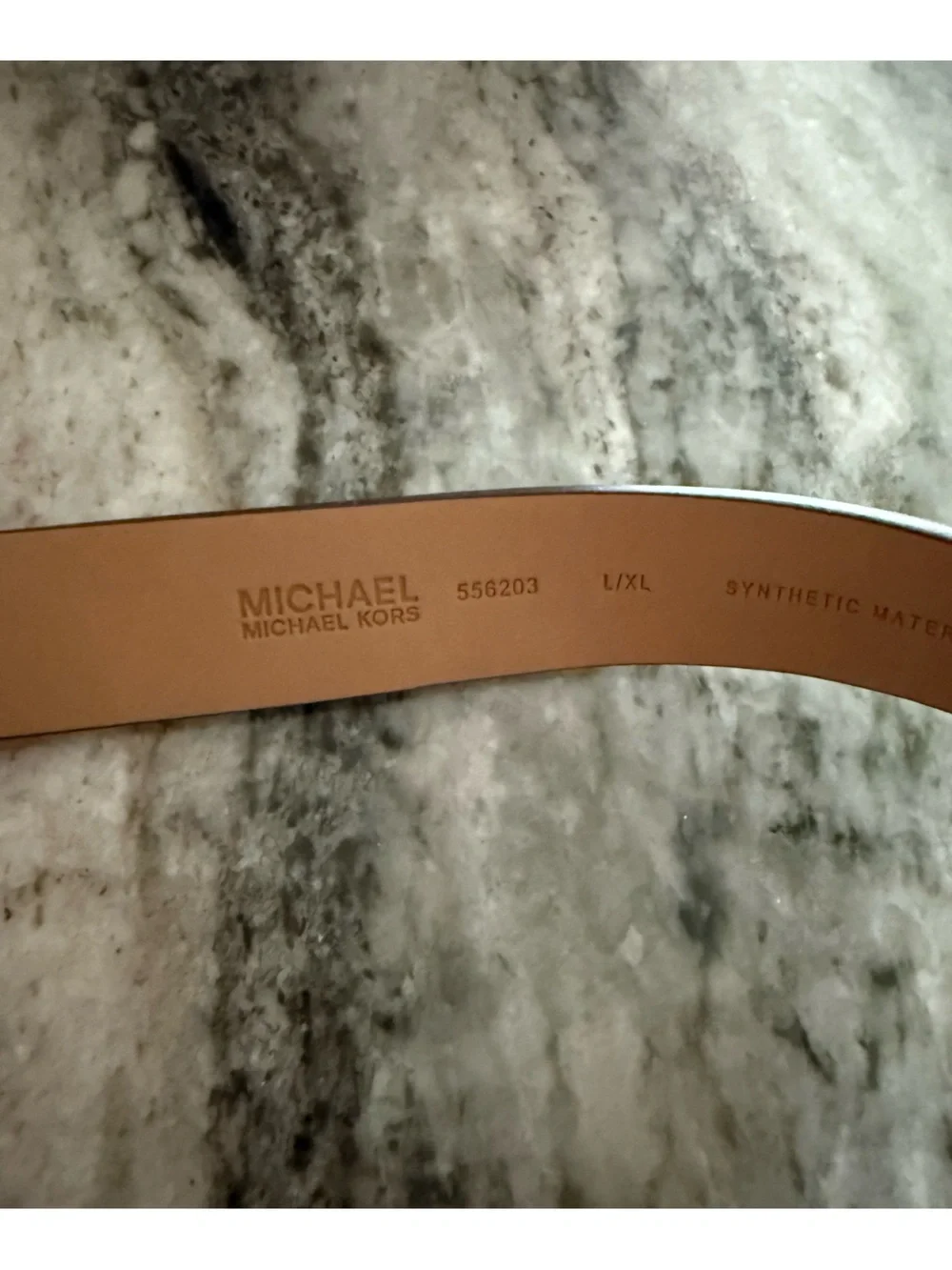 Michael Kors Cream and Brown Signature Stripe Crossbody - Picture 4 of 8